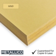 Certificate Metallico A4 Gold