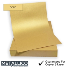 Metallico Copy Xtra 240gsm A4 Gold