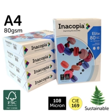 Inacopia Elite A4 Copier Paper 80gsm White 500 Sheets FSC®