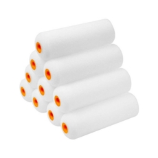 Mini Paint Foam Roller Sleeves. 4in (100mm). Pk. 10