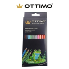 Ottimo Colouring Pencils – Wallet of 12 Assorted Colours