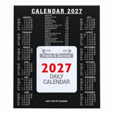 Connect Daily Tear Off Calendar 2027