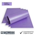 Certificate Metallico A4 Purple Sapphire
