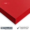 Certificate Metallico A4 Ruby