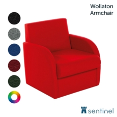 Wollaton Reception and Break-O ut Chair C/W Left + Right Arms