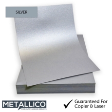 Metallico Copy Xtra 240gsm A4 Silver
