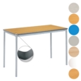 1100x550mm Crush Bent Classroom Table PU Edge 710mmH
