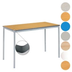 1200x600mm Fully Welded Classroom Table PU Edge 760mmH