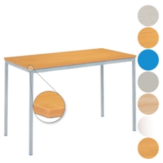 1100x550mm Fully Welded C lassroom Table PVC Edge 710mmH